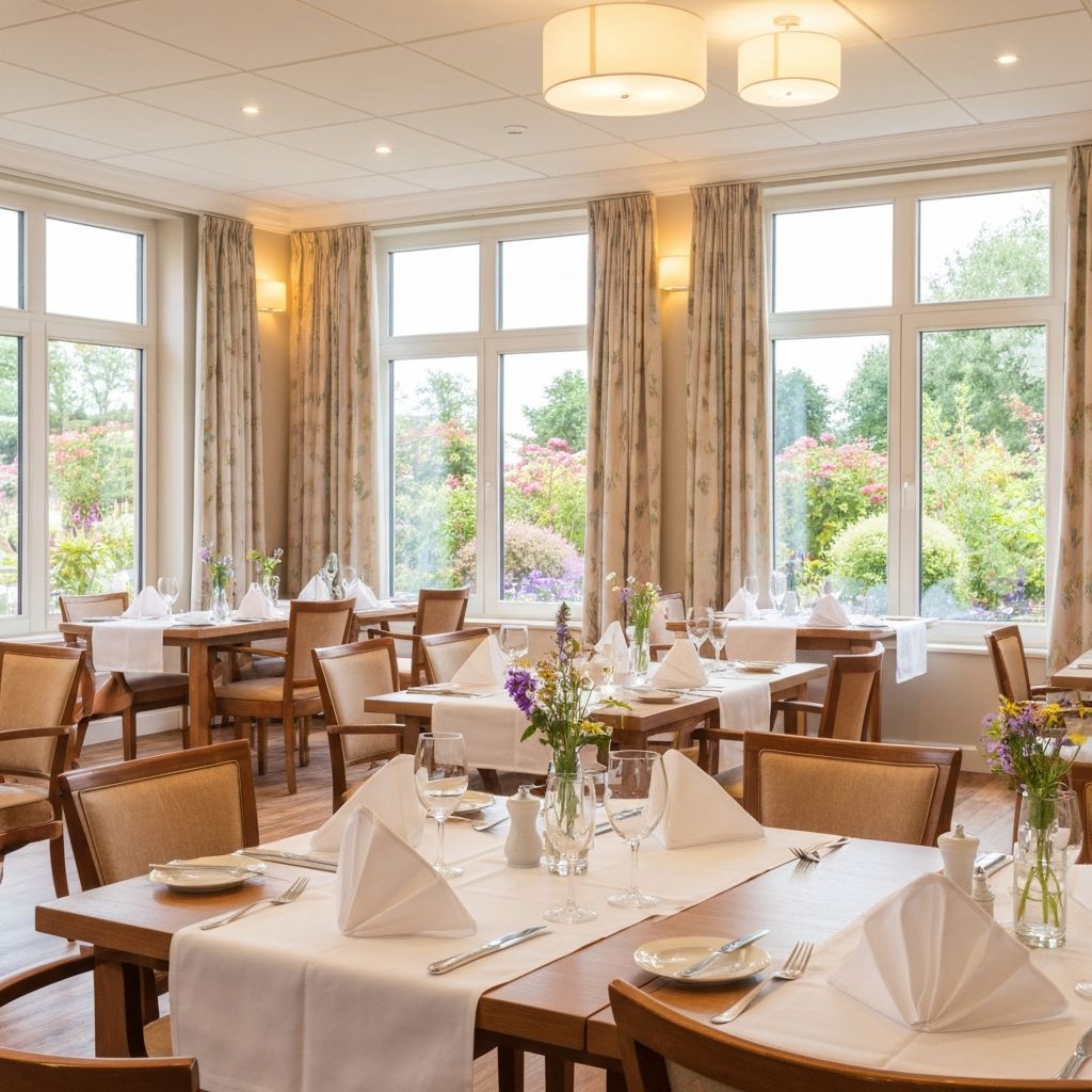 Dining room at The Cedars